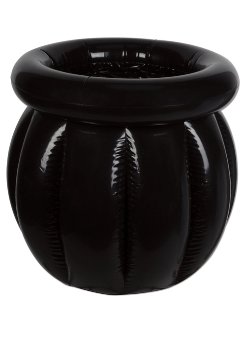 Halloween Large Black Inflatable Witch Cauldron Cooler 3 Halloween Large Black Inflatable Witch Cauldron Cooler