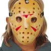 Childrens Halloween Thick Plastic Jason Style Hockey Mask -Costumes Sales 01145 rs