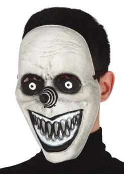 Halloween Creepypasta Laughing Jack Plastic Mask