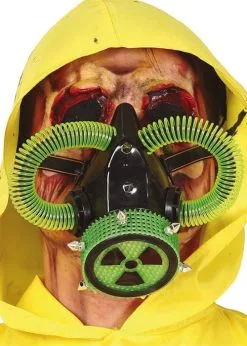 Halloween Neon Radioactive Gas Mask
