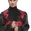 Gothic Vampire Count Black Jabot Neck Ruff And Cuffs 2 Gothic Vampire Count Black Jabot Neck Ruff And Cuffs -Costumes Sales 11951 rs
