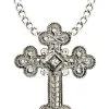 Halloween Gothic Deluxe Jewel Cross Necklace 1 Halloween Gothic Deluxe Jewel Cross Necklace -Costumes Sales 17011 rs