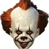 Deluxe Pennywise It The Clown Mask With Hair -Costumes Sales 1825Ars
