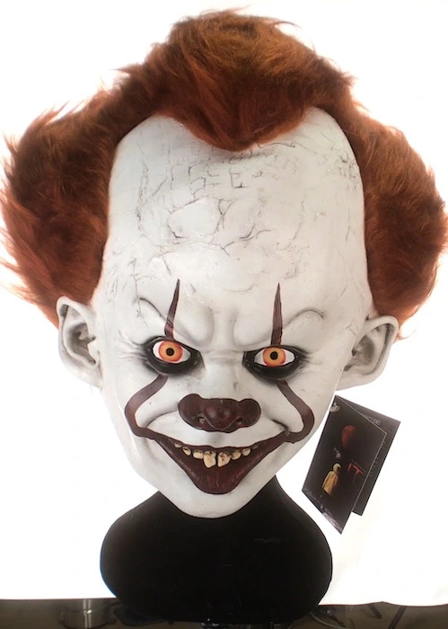 Deluxe Pennywise It The Clown Mask With Hair 5 Deluxe Pennywise It The Clown Mask With Hair - Image 3
