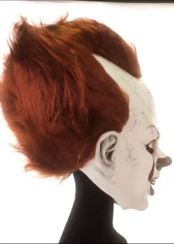Deluxe Pennywise It The Clown Mask With Hair 15 Deluxe Pennywise It The Clown Mask With Hair -Costumes Sales 1825Ars 05
