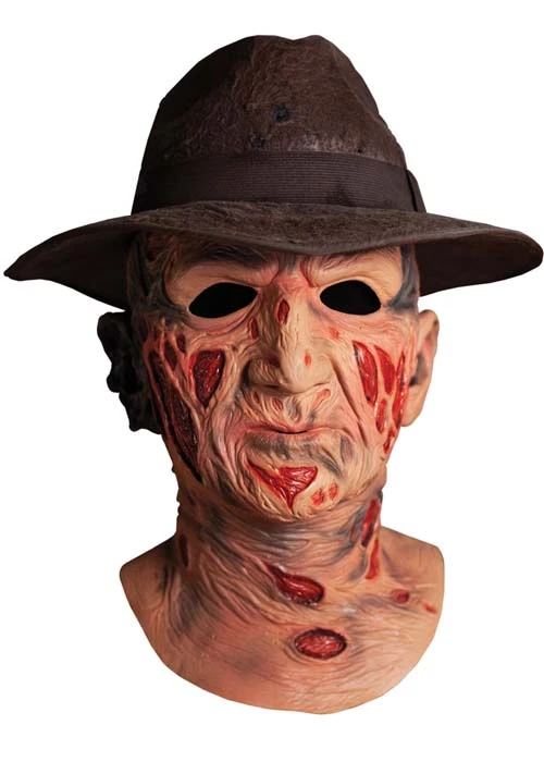 Deluxe Freddy Krueger Latex Mask And Hat 3 Deluxe Freddy Krueger Latex Mask And Hat