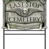 Gothic Cemetery Sign Halloween Party Decoration -Costumes Sales 190122 rs
