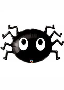 Inflated Halloween Black Spider Eyes Shape Helium Balloon