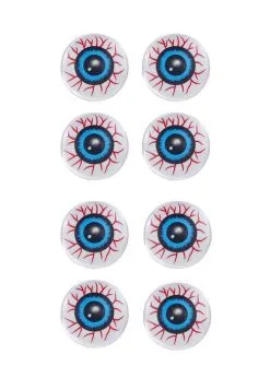 Halloween Prop Plastic Joke Eyeballs Pack 8