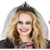 Childrens Halloween Black Bride Veil With Tiara -Costumes Sales 24183 kids black tiara with veil