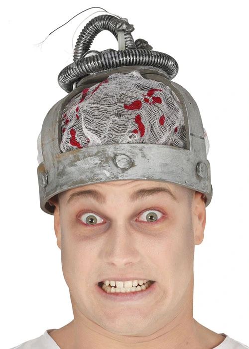 Halloween Electric Chair Prop Headpiece With Light And Sound 3 Halloween Electric Chair Prop Headpiece With Light And Sound