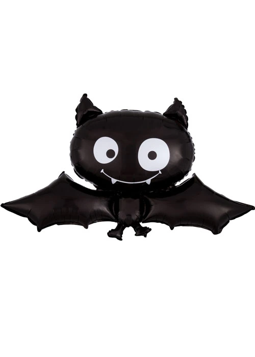 Halloween Black Bat Supershape Uninflated Balloon 3 Halloween Black Bat Supershape Uninflated Balloon