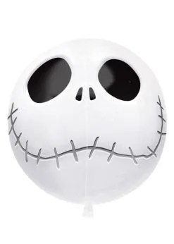 Jack Skellington Round Orbz Uninflated Helium Balloon