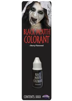 Halloween Make-Up Black Mouth Colourant