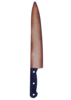 Halloween Plastic Rusty Kitchen Knife Prop Weapon