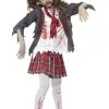 Kids Zombie Schoolgirl Costume 2 Kids Zombie Schoolgirl Costume -Costumes Sales 43025rs