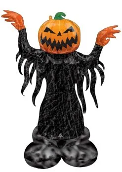 Inflated Halloween Pumpkin Airloonz Party Balloon
