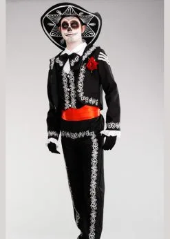 Costumes Sales 34 Adult Day Of The Dead Mexican Skeleton Costume