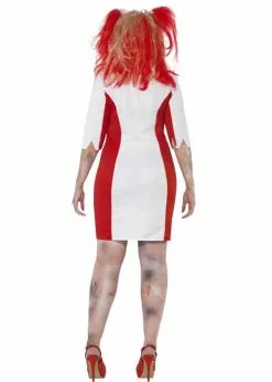 Halloween Plus Size Curves Zombie Nurse Costume -Costumes Sales 44340rs 02