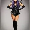 Womens Halloween Gothic Dark Angel Costume -Costumes Sales 4628 gothic angel costume
