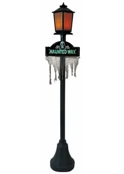 Halloween Party Prop Lamp Post With Light And Sound