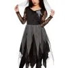 Childrens Halloween Gothic Graveyard Bride Costume -Costumes Sales 63091 rs