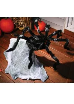 Halloween Party Giant Jumping Spider Prop With Sound
