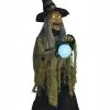 Fortune Teller Witch Halloween Party Animated Prop 2 Fortune Teller Witch Halloween Party Animated Prop -Costumes Sales 6633R halloween witch prop