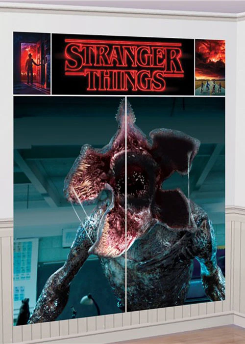 Stranger Things Party Wall Decorating Kit 3 Stranger Things Party Wall Decorating Kit