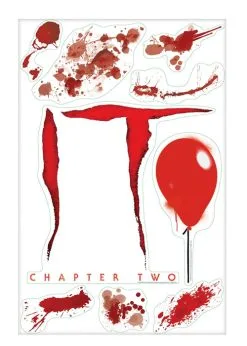 It Clown Pennywise Halloween Wall Grabbers Decoration