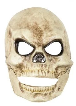 Halloween Plastic Skull Mask With Movable Jaw 8 Halloween Plastic Skull Mask With Movable Jaw -Costumes Sales 72212 rs 02