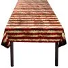 Halloween Creepy Carnival Striped Circus Plastic Tablecover -Costumes Sales 72355 rs