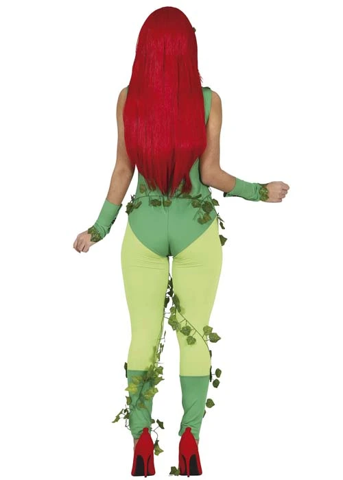 Womens Poison Ivy Style Villain Costume 4 Womens Poison Ivy Style Villain Costume - Image 2