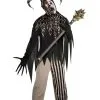 Mens Halloween Evil Twisted Jester Costume