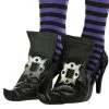 Childrens Halloween Witch Shoe Covers Buckles