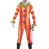 Childrens Size Halloween Killer Clown 2nd Skin Costume
