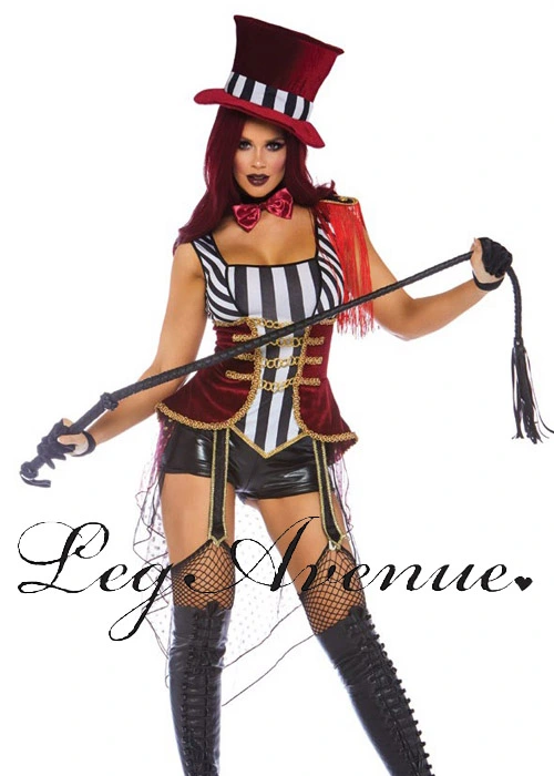 Womens Deluxe Circus Ringmaster Costume 2 Womens Deluxe Circus Ringmaster Costume
