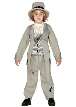 Childrens Halloween Ghost Groom Costume
