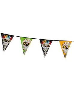Mexican Day Of The Dead Decoration Bunting