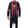 Mens Halloween Zombie Vicar Costume 1 Mens Halloween Zombie Vicar Costume -Costumes Sales 9902699rs