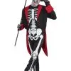Mens Mr Bone Jangles Skeleton Costume 1 Mens Mr Bone Jangles Skeleton Costume -Costumes Sales AC437rs
