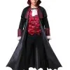 Mens Halloween Gothic Count Dracula Vampire Costume -Costumes Sales AF100rs