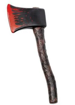 Halloween Gothic Plastic Prop Bloody Axe