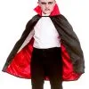 Childrens Deluxe Satin Vampire Cape With Collar -Costumes Sales EGB 4922 rs