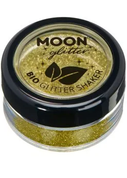 Biodegradable Fine Gold Glitter Shaker