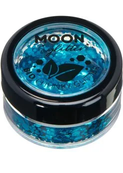 Biodegradable Loose Blue Chunky Glitter