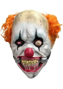 Kids Size Deluxe Smiley Killer Clown Mask