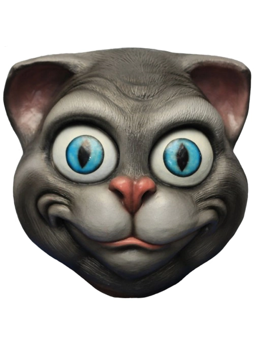 Adult Mens Deluxe Cat Head Mask 3 Adult Mens Deluxe Cat Head Mask