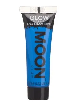Glow In The Dark Neon Blue Make-Up Tube 12ml