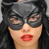 Ladies Sexy Black Devil Eye Mask -Costumes Sales R25002 black devil mask
